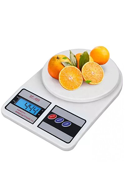 Factorial Dijital Mutfak Terazisi El Kantarı 10 Kg Hassas Mutfak Tartısı Ölçü...