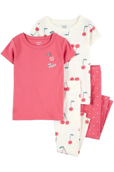 Carter's Baby Girl Pajama Set 4 Pack