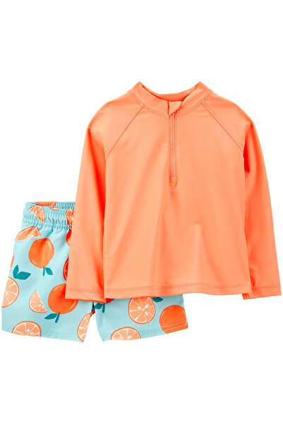 Carter's Küçük Erkek Çocuk Güneş Koruyucu Mayo Set