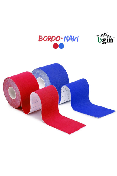 bgm Sporcu Bandı Yüksek Kalite Renkli Kinezyo Bant