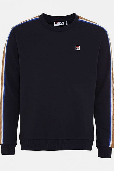 Fila Мъжки суитшърт с кръгло деколте и плитка TM411156