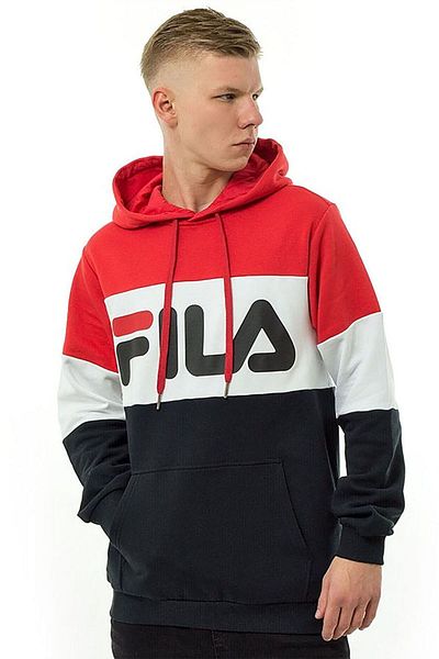 Fila Ανδρικό φούτερ με κουκούλα Night Blocked 687001