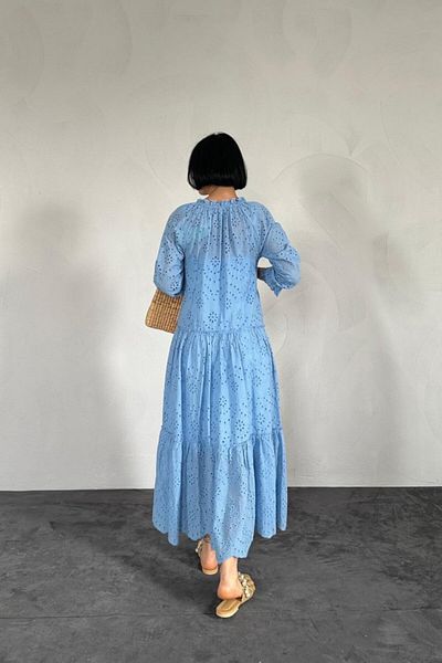 JANES Blue Lace New Dress