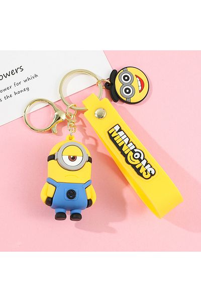 Choice 3 سلسلة مفاتيح على شكل بيض مينيونز من سلسلة الرسوم المتحركة Despicable Me فائقة الجمال، إبداعية ورائعة.