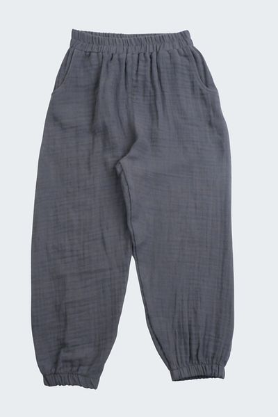 ÇİTİL Unisex Children's Bürümcük Muslin Organic Trousers 2-8 Years