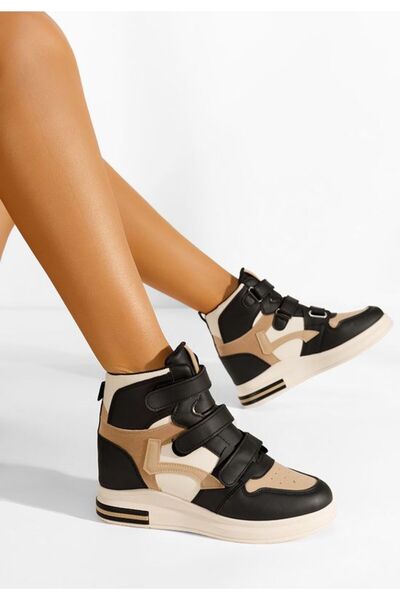 B T Shoes Sneakers Cu Platforma Veleta Negri