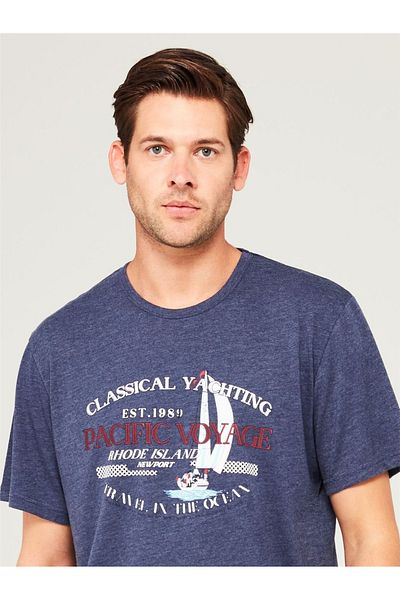 Mod Collection 3658 Σετ ανδρικό μπλουζάκι Navy Blue