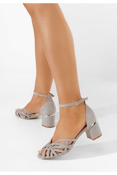 B T Shoes Sandals with thick heel Luigina V2 gray