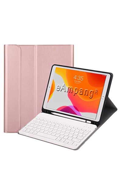 UnDePlus Apple Ipad Air 11inç M2/m3 Air 4/5.nesil 10.9 Uyumlu Kılıf Kablosuz Klavyeli Türkçe