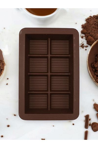 CKM silikon Silicone Dubai Chocolate Container Silicone Ice Cube Tray with Gift
