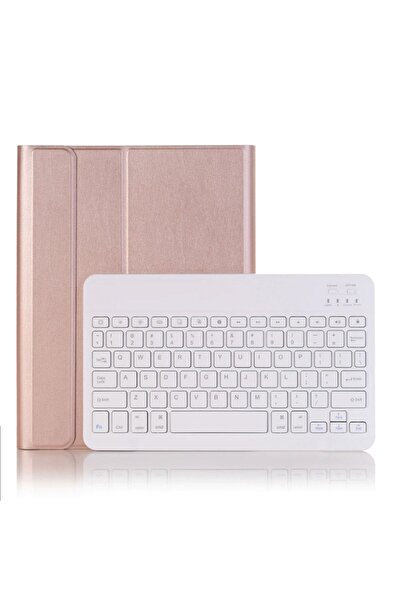 UnDePlus Apple Ipad Air 11inç M2/m3 Air 4/5.nesil 10.9 Uyumlu Kılıf Kablosuz Klavyeli Türkçe