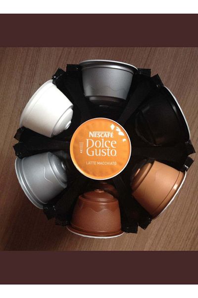 3D Brothers Sleek Dolce Gusto Capsule Holder - Organize Your Cofee Pods with Style