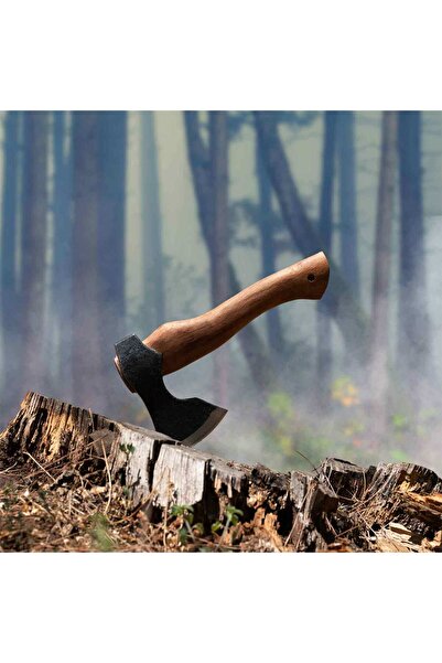 PALTA OUTDOOR Yekpare Kamp Balta 1045 Çelik Hakiki Deri Kılıf