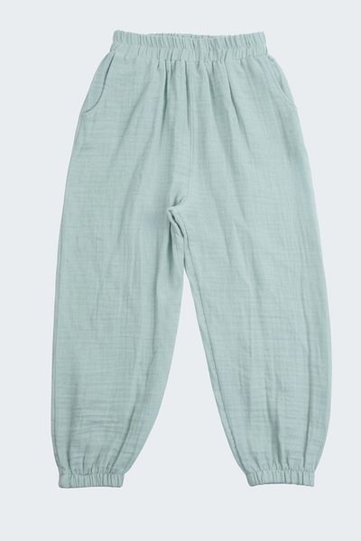 ÇİTİL Unisex Children's Bürümcük Muslin Organic Trousers 2-8 Years