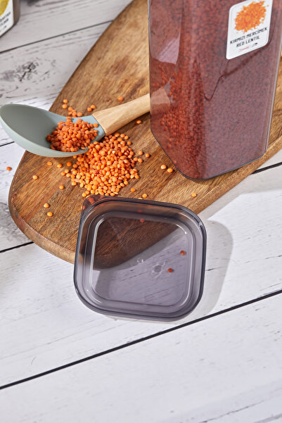 Buclee 24 Pieces 48 Pieces Square Food Container Set Kitchen and Pantry Organizer Pulses Container