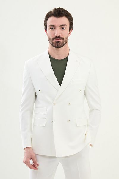 Mcr Pointed Collar Suit Set