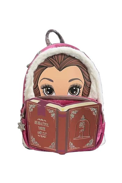 Choice MAROON Disney Stitch Plush Backpack Cute Anime Peripheral Mini Backpack Cute Girl Backpack Children'