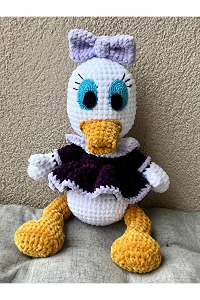 KayNal Amigurumi Kadife Örgü Oyuncak Uyku Arkadaşı