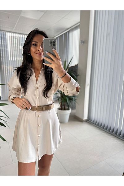 caddstore Fw 0367 Linda Stone Mini πουκάμισο φόρεμα