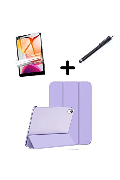 UnDePlus Apple Ipad Air 11inç M2/m3 2025-2024 Uyumlu Kılıf Set Pu Deri Smart ...