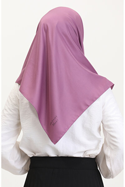 sefamerve Plain Twill Scarf 19096-09 Dusty Rose