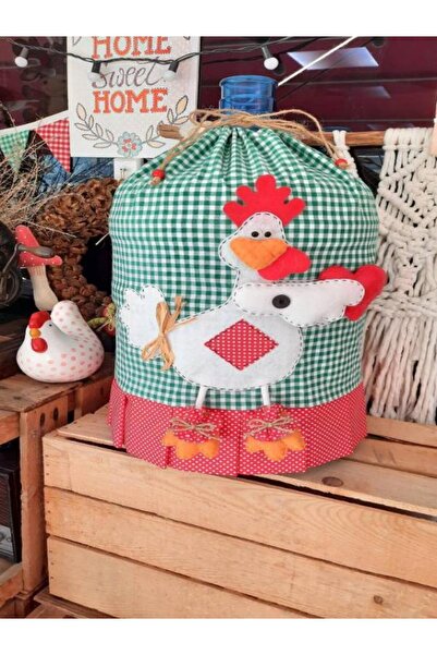 byNihalce by Nihalce Yeşil Tavuk Damacana Kılıfı