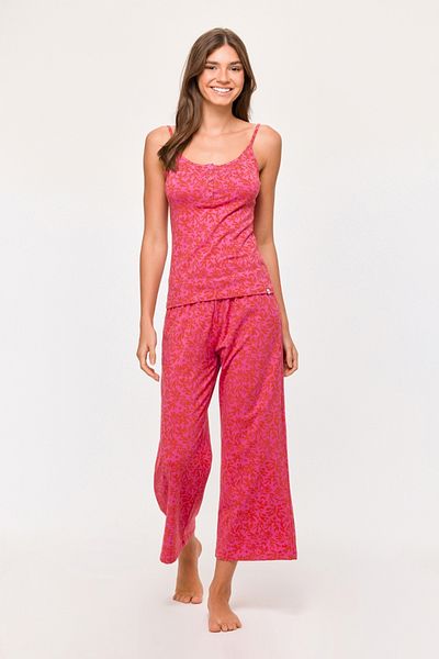 Woody Pink Printed Women's Pajamas - 922-Tpb