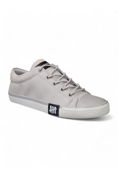 Pierre Cardin 9401 Linen Casual Sneaker Shoes Gray