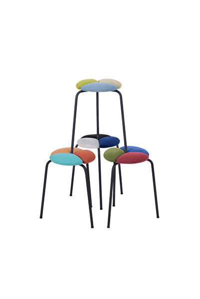 decofis Nika 4 Lü Tabure Seti