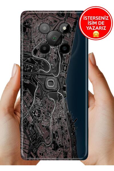 General Mobile GM Phoneix 5G Kılıf Rubber Esnek Silikon Tam Koruma SiyahBeyaz...