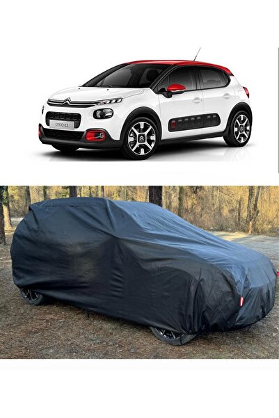 CoverPlus Citroen C3 Compatible Auto Car Tarpaulin Thick Auto Full Tarpaulin-...