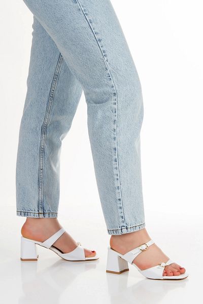 GULT Women's Thick Heeled Slippers