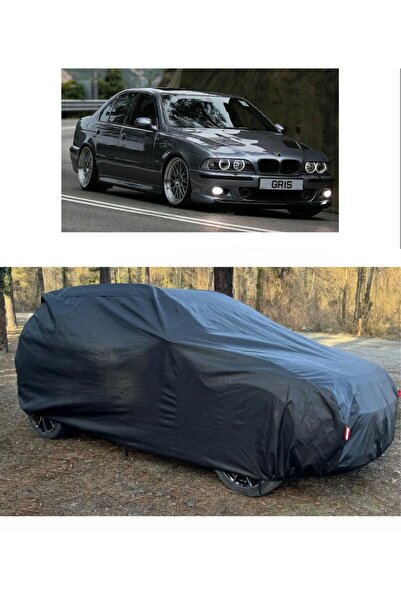 CoverPlus Bmw E39 Compatible Auto Car Tarpaulin THICK Auto Hail Tarpaulin-Black