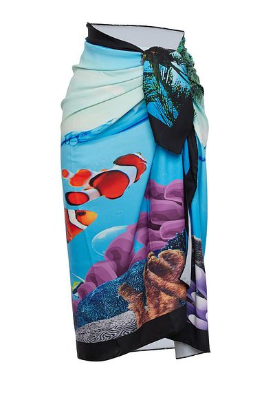 SAILOR moda Η Χαβάη 4 Pareo δεν εμφανίζει το εσωτερικό