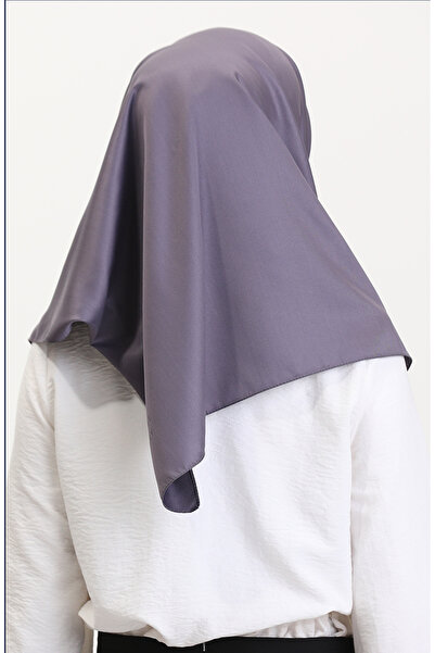 sefamerve Plain Twill Scarf 19096-14 Smoked