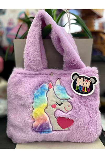 POLLYTOYS peluş figürlü çocuk çantası