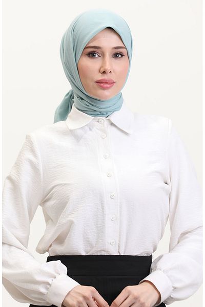 sefamerve Μαλακό κασκόλ Candyy 19097-10 Mint Green