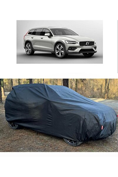 CoverPlus Volvo V60 Compatible Auto Car Tarpaulin Thick Auto Full Tarpaulin-B...