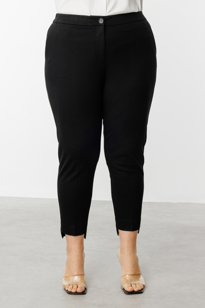 Ekol Large Size Trousers with Elastic Waist