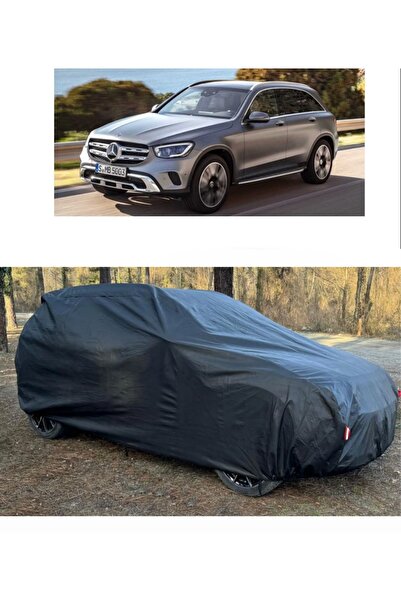 CoverPlus غطاء سيارة متوافق مع سلسلة سيارات مرسيدس 250 GLC SUV، غطاء سميك للس...