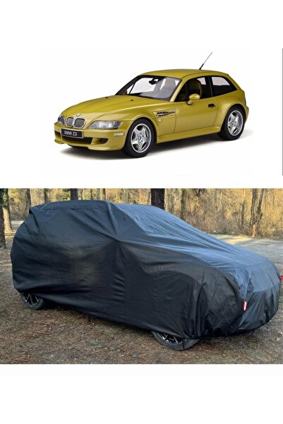 CoverPlus Bmw Z3 M كوبيه متوافق مع سيارة القماش المشمع السميك للسيارات - أسود