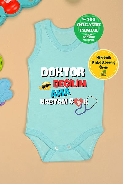 bebetospik I'm Not a Doctor But I'm a Patient - Very Printed Cotton Tank Top