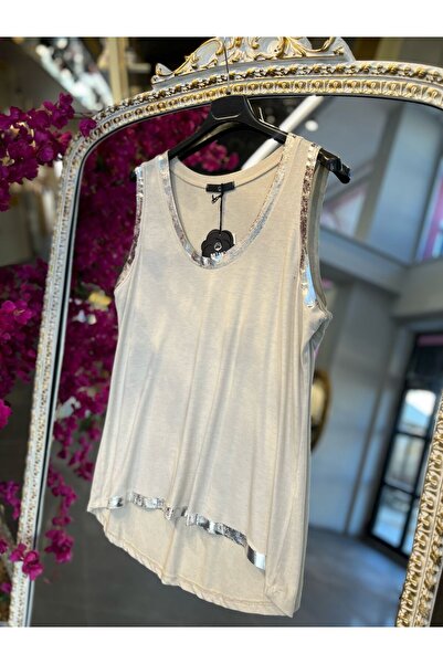 SERAP ESER EXCLUSIVE STYLE ELAN- İTHAL EKRU ATLET
