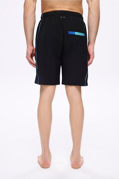 Haşema Sports Cut Black Men's Short Pool and Sea Shorts 5037