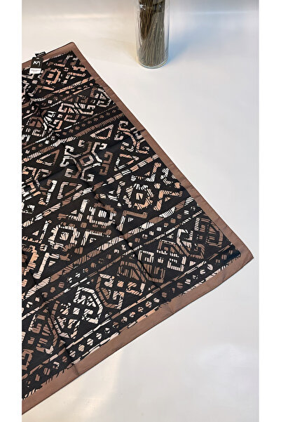 Onur Φουλάρι - Γυναικείο Μαλακό Φουλάρι με Βαμβακερό Εθνοστικό Σχέδιο