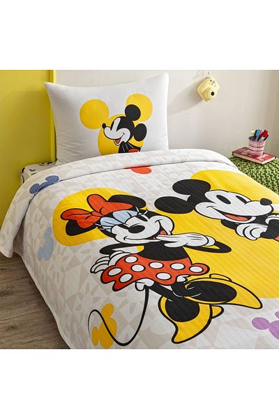 Taç CROWN New Season-Licensed Disney Minnie & Mickey Botanical Μονό Σετ εξανθήματος
