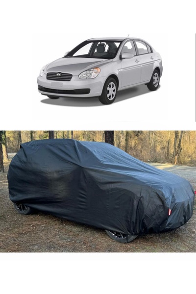 CoverPlus Hyundai Accent Era Compatible Auto Car Tarpaulin Thick Auto Full Ta...