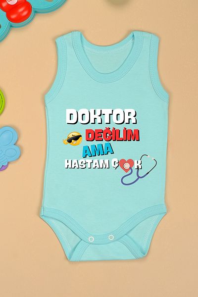 bebetospik I'm Not a Doctor But I'm a Patient - Very Printed Cotton Tank Top