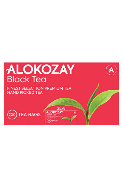 Alokozay شاي أسود - 200 كيس شاي