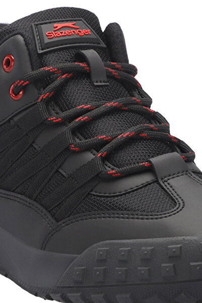 Slazenger TECA Erkek Bot Siyah / Kırmızı